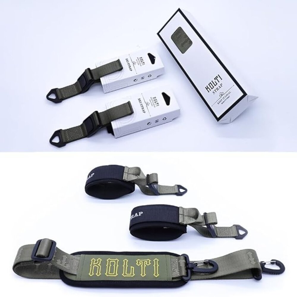 Ski Strap & Pole Carrier